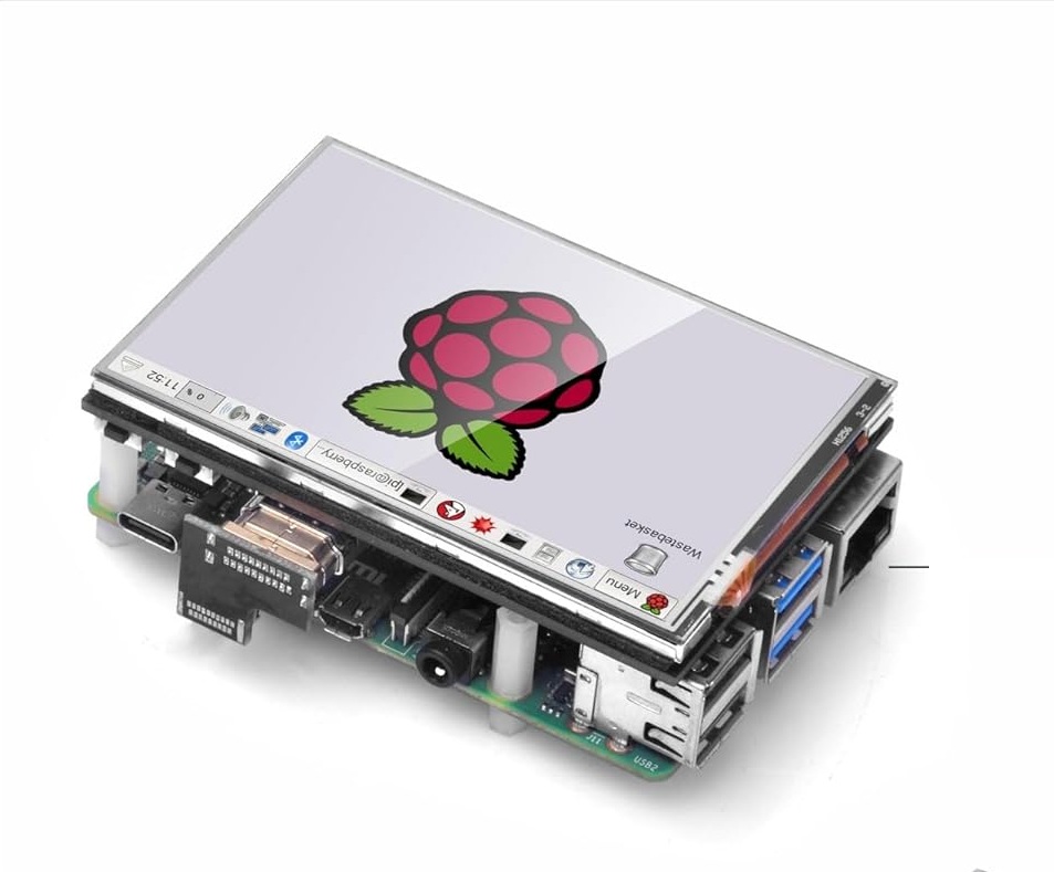 OSOYOO HDMI 3.5インチLCDディスプレイ モニター タッチスクリーン