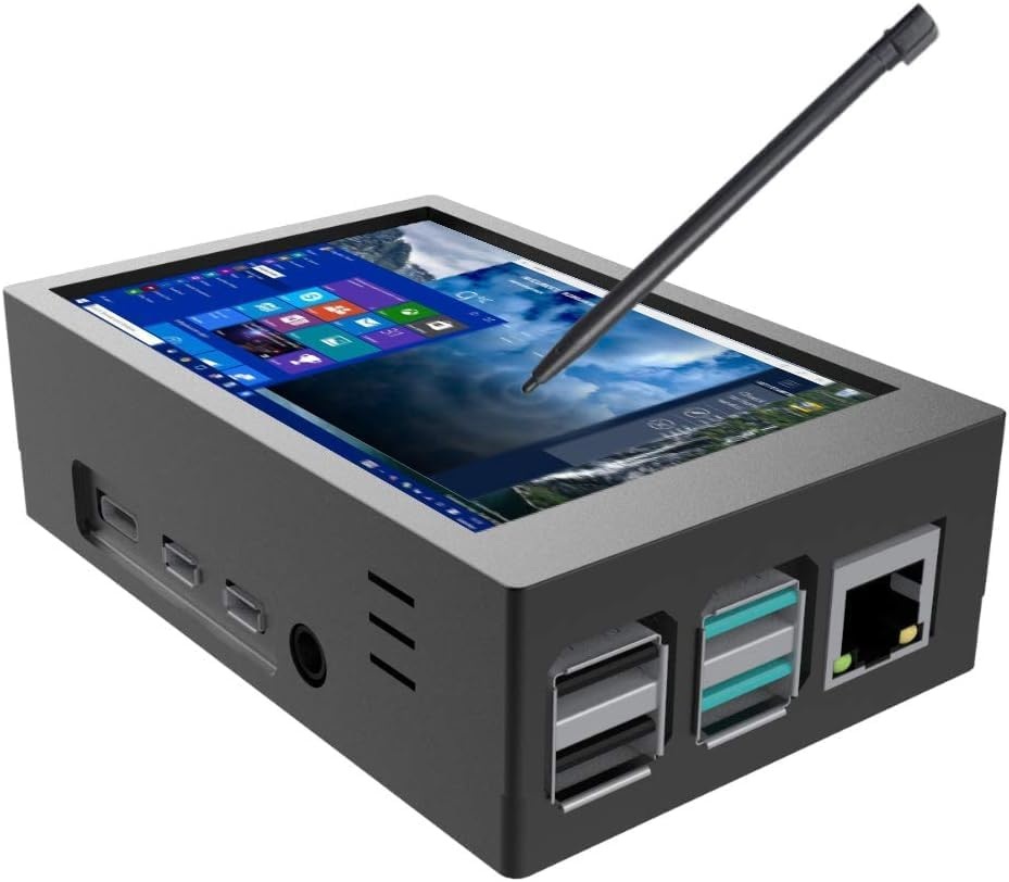 Raspberry Pi用ディスプレイ 3.5インチタッチスクリーン(Pi4ハウジング一体型)