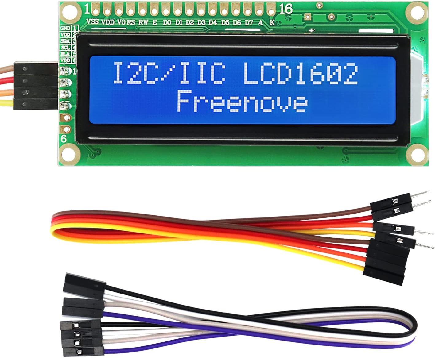 Freenove I2C IIC LCD 1602モジュール