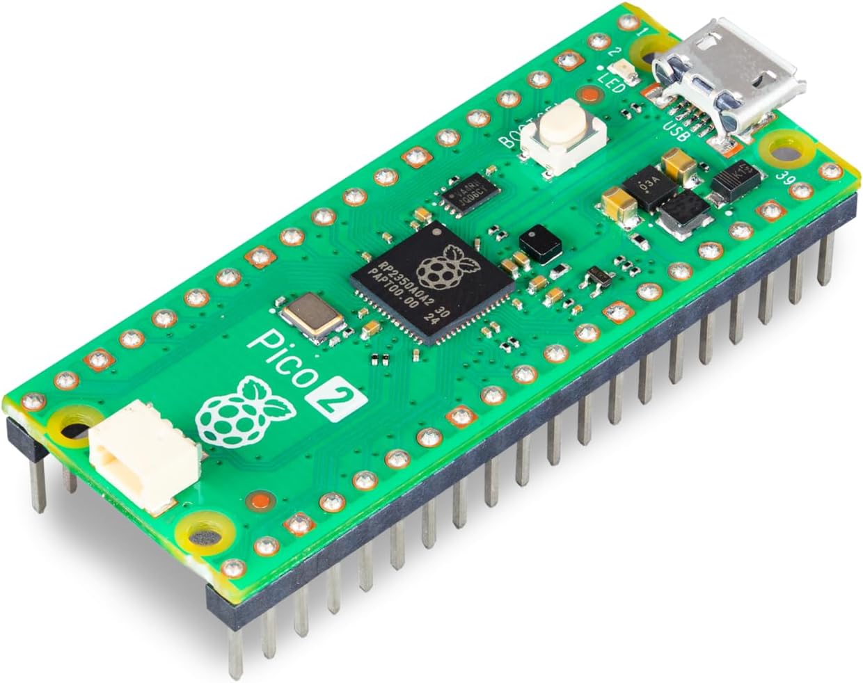 ヘッダー ハンダ付け済み Raspberry Pi Pico 2