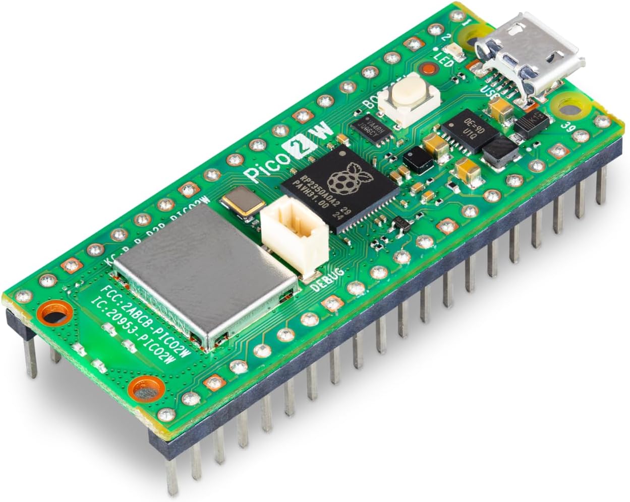 ヘッダー ハンダ付け済み Raspberry Pi Pico 2WH