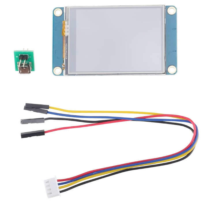 Nextion 3.2インチ TFT 400X240 抵抗式タッチパネル HMI LCDモジュール(NX4024T032)